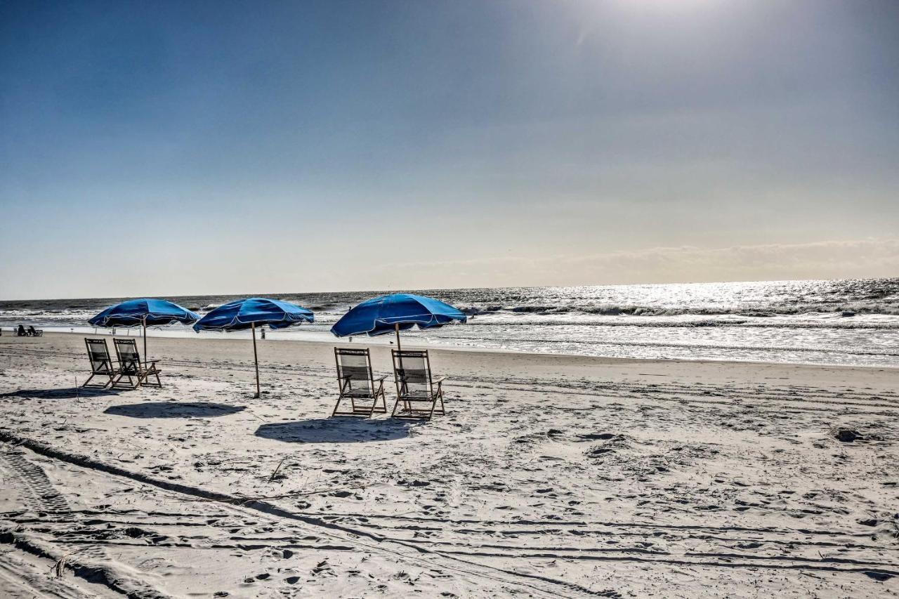 Oceanfront Condo With Beach View, Pool And Tennis! Хилтон-Хед-Айленд Экстерьер фото