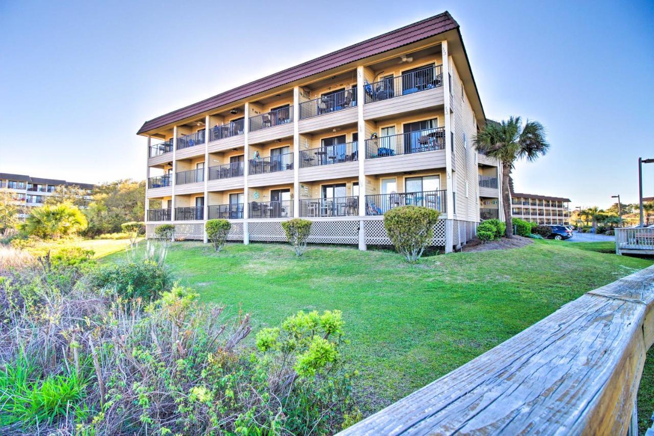 Oceanfront Condo With Beach View, Pool And Tennis! Хилтон-Хед-Айленд Экстерьер фото